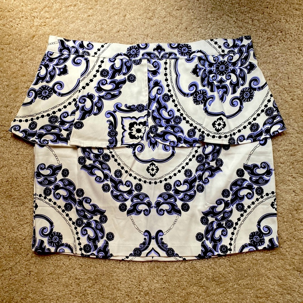 *NEW/NEVER WORN* Peplum Mini Skirt